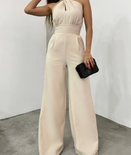 LONG JUMPSUIT – CREME